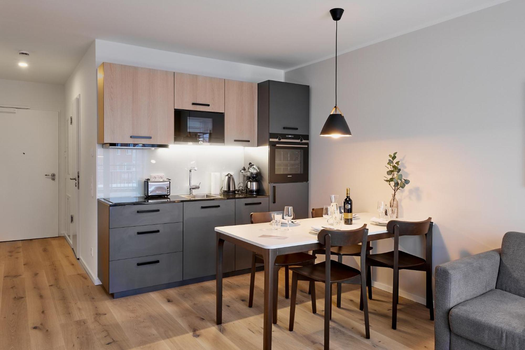 Arbio I Makro Apartments Hamburg Bagian luar foto
